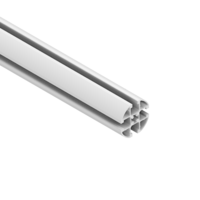 MODULAR SOLUTIONS EXTRUDED PROFILE 45MM X 45MM ROUND, CUT TO THE LENGTH OF 1000 MM